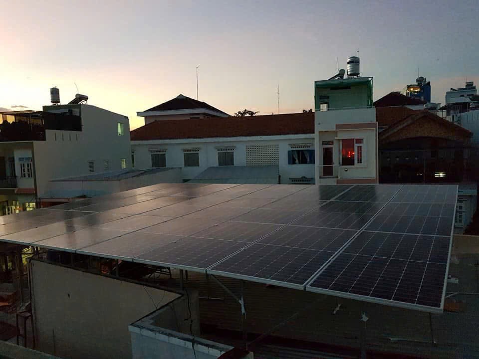 Nhà anh Duy, Trần Thị Tính (580w 24 + Inverter Hoà Lưới Growoat)