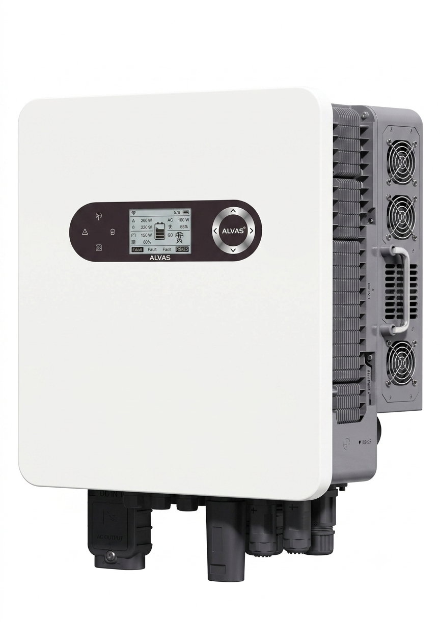 BIẾN TẦN HYBRID 10kW 1 PHA ÁP THẤP